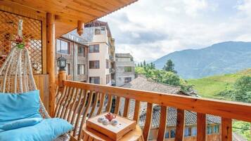 Family Triple Room, Balcony, Mountain View | Property grounds