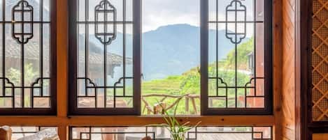 Chambre Double, vue montagne | Décoration personnalisée, ameublement personnalisé, Wi-Fi gratuit