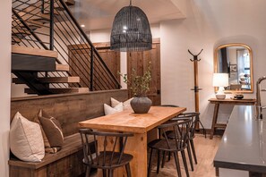 Dining - Luxe Downtown Penthouse • Panoramic Hot Tub Views (Whitefish)