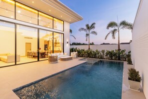 Outdoor pool - New 4BR Pool Villa Modern Oasis V283 (Rawai)