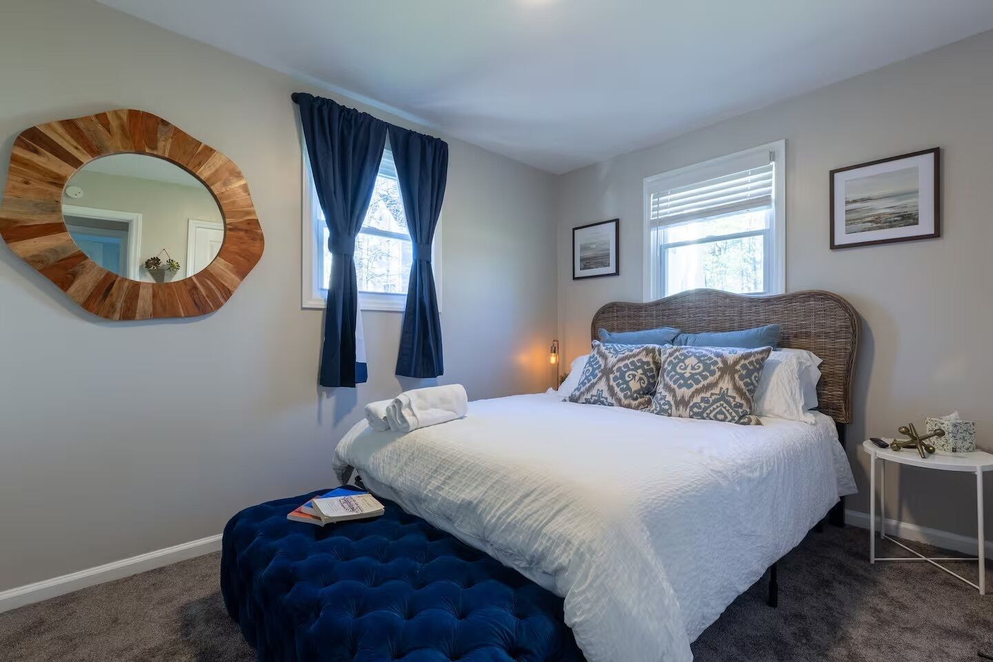 Iron/ironing board, WiFi, bed sheets