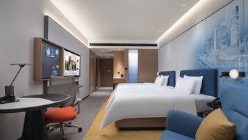 Comfort Twin Room, City View | Down comforters, free minibar, individually decorated