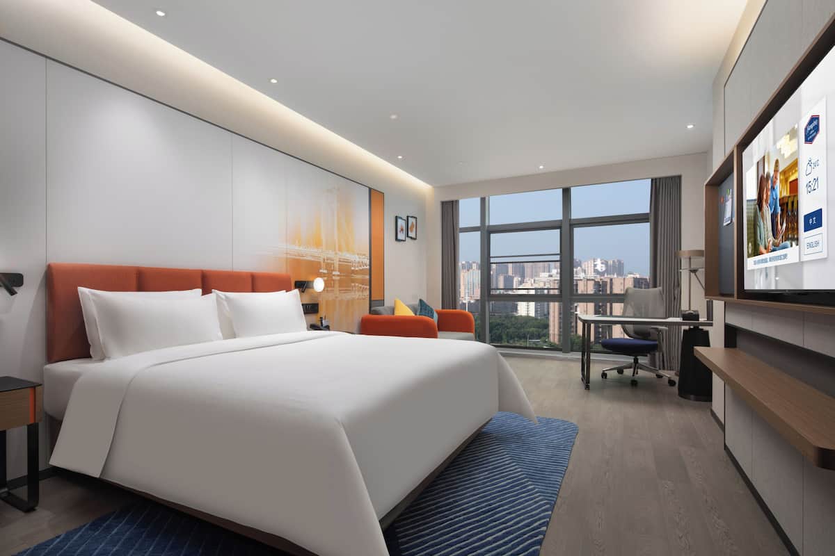 Premier Single Room, City View | Down duvets, free minibar, blackout curtains, soundproofing