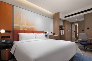 Habitación individual Confort, vista a la ciudad | Cortinas blackout, insonorización y tabla de planchar con plancha 