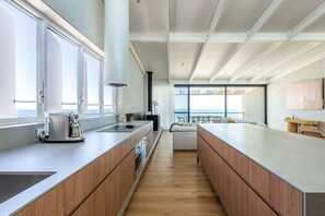 Fridge, microwave, oven, stovetop - Reef House: Heated Pool • Beachfront • Gas Fire (Aldinga Beach)