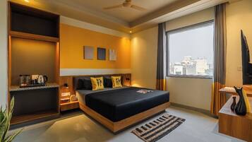 Chambre Double Supérieure | Wi-Fi gratuit, draps fournis