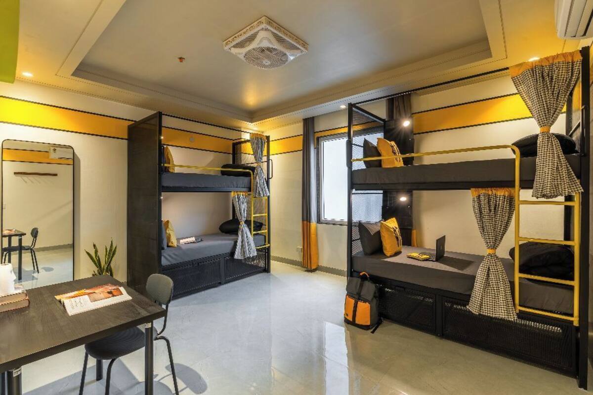 Bed in 4 Bed Female Dormitory | Free WiFi, bed sheets