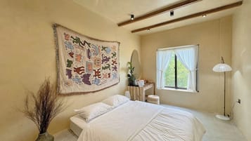 Deluxe Double Room, Patio, Mountain View | Laptop workspace, free WiFi