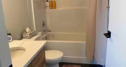 Cozy 2 bedroom townhouse with private entrance for your comfort and safety.