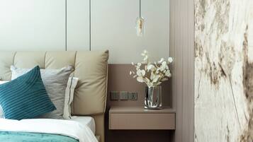 Een kluis op de kamer, gratis wifi