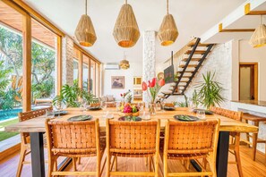 Dining - Villa Aztec - 6BDR, private pool and garden (Kabupaten Badung)