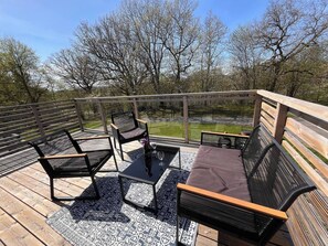 Maison, 3 chambres, fumeur, balcon | Terrasse/patio