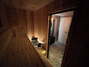 Maison, 3 chambres, fumeur, balcon | Sauna