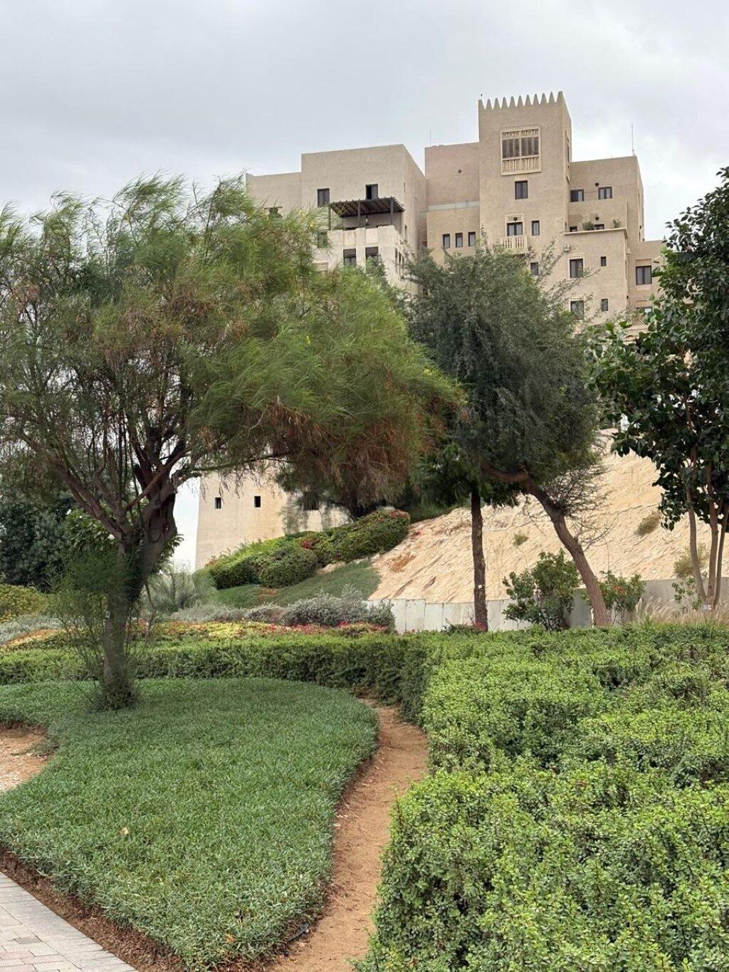 Overnatningsstedets område