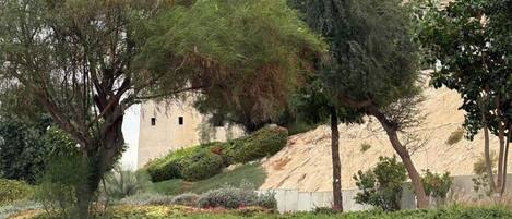 Overnatningsstedets område