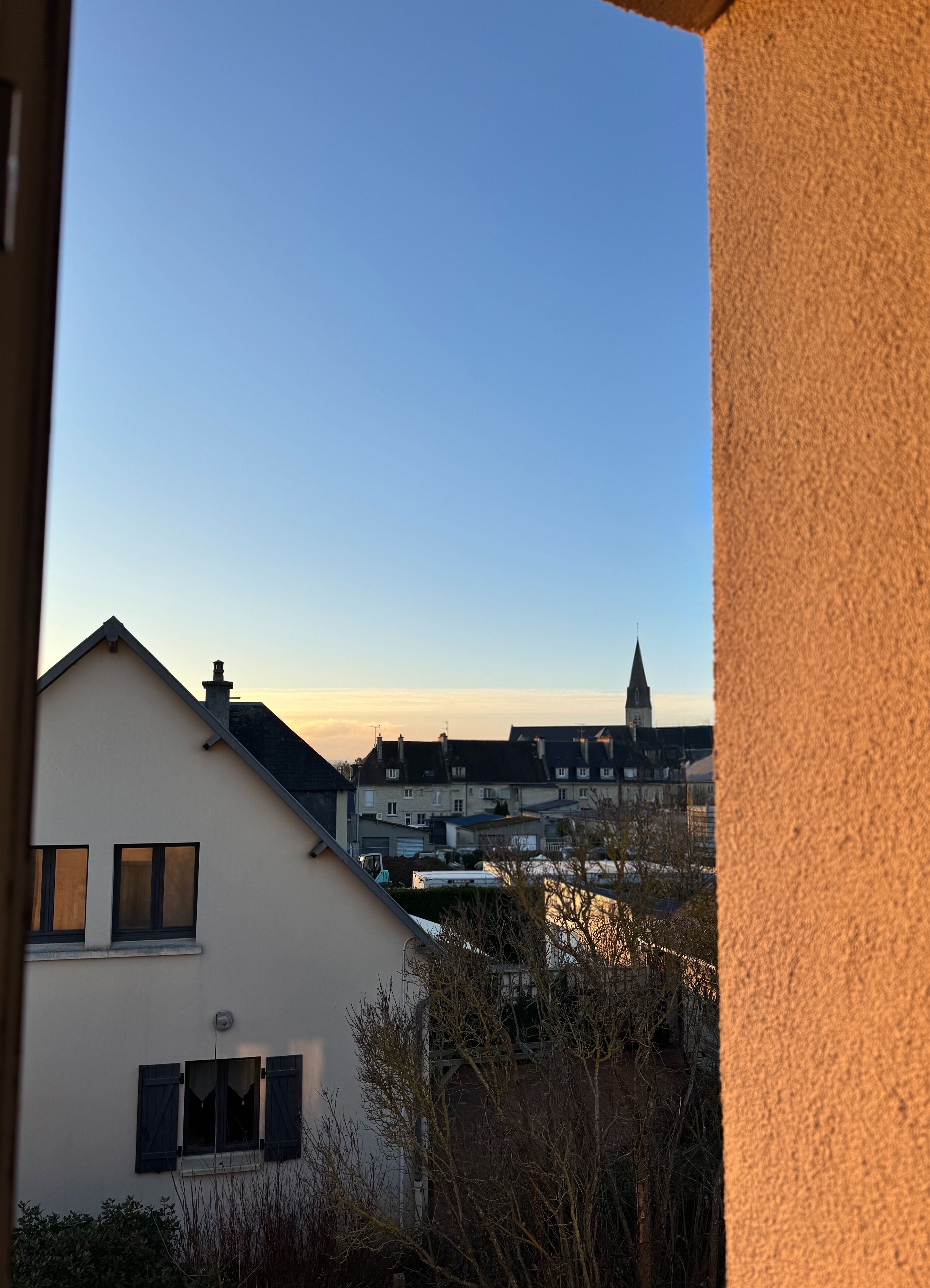 Vue depuis l’hébergement