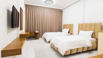 Chambres insonorisées, fer et planche à repasser, Wi-Fi gratuit