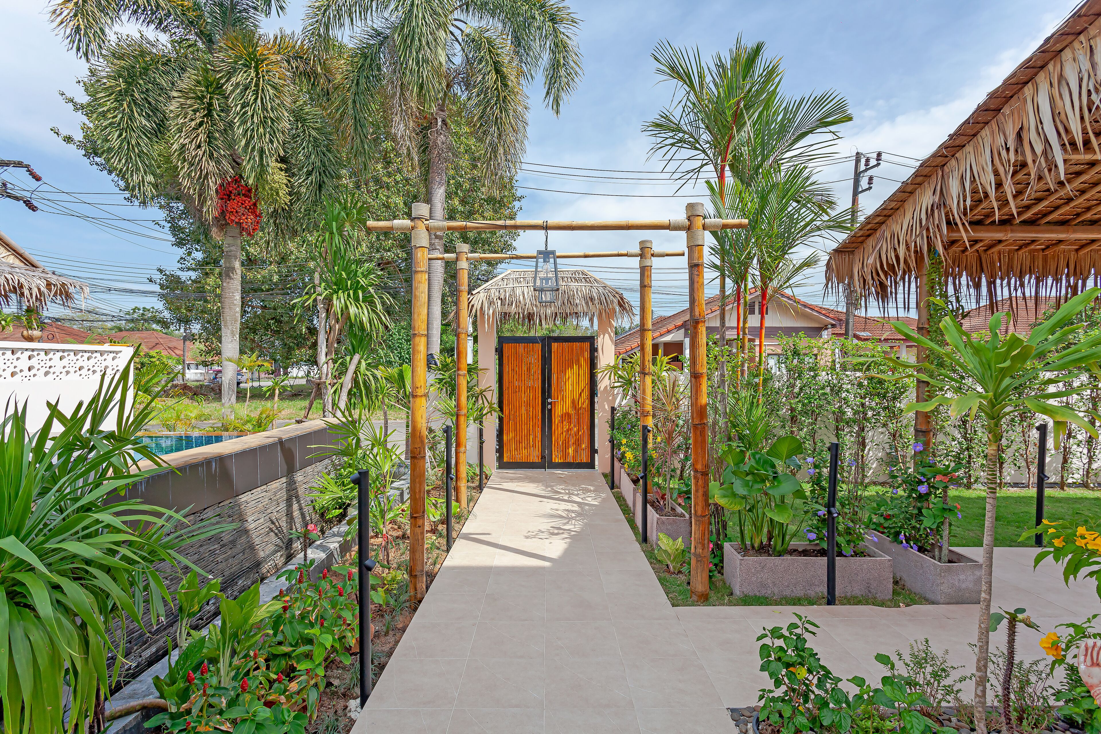 Terrain de l’hébergement 