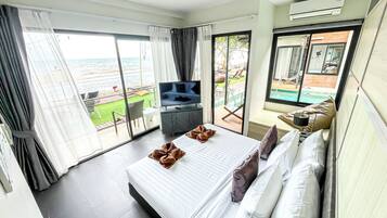 Deluxe Pool Access Seaview | Ilmainen Wi-Fi