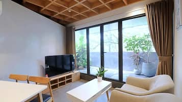 Appartement, vue ville | Coin séjour