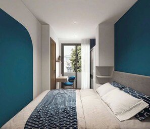 Escritorio, espacio para trabajar con un portátil, wifi gratis