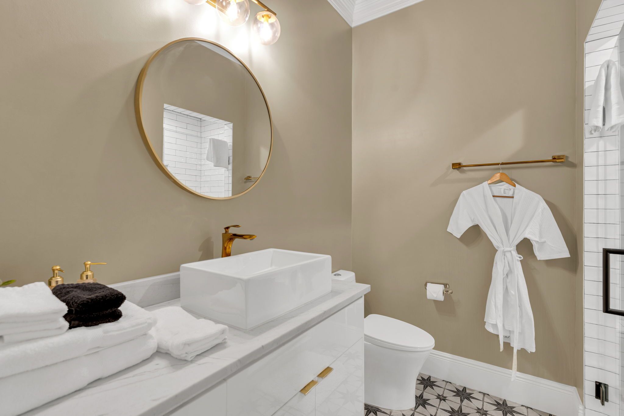 Haartrockner, Handtücher