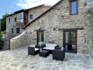 Terrace/patio - Villa in the Ribeira Sacra, O Batuxo (Pantón (Lugo))