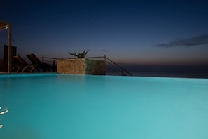 Pool - Villa Oceanis Country House with Sea View, Wi-Fi, and Air Conditioning (Λευκάδα)