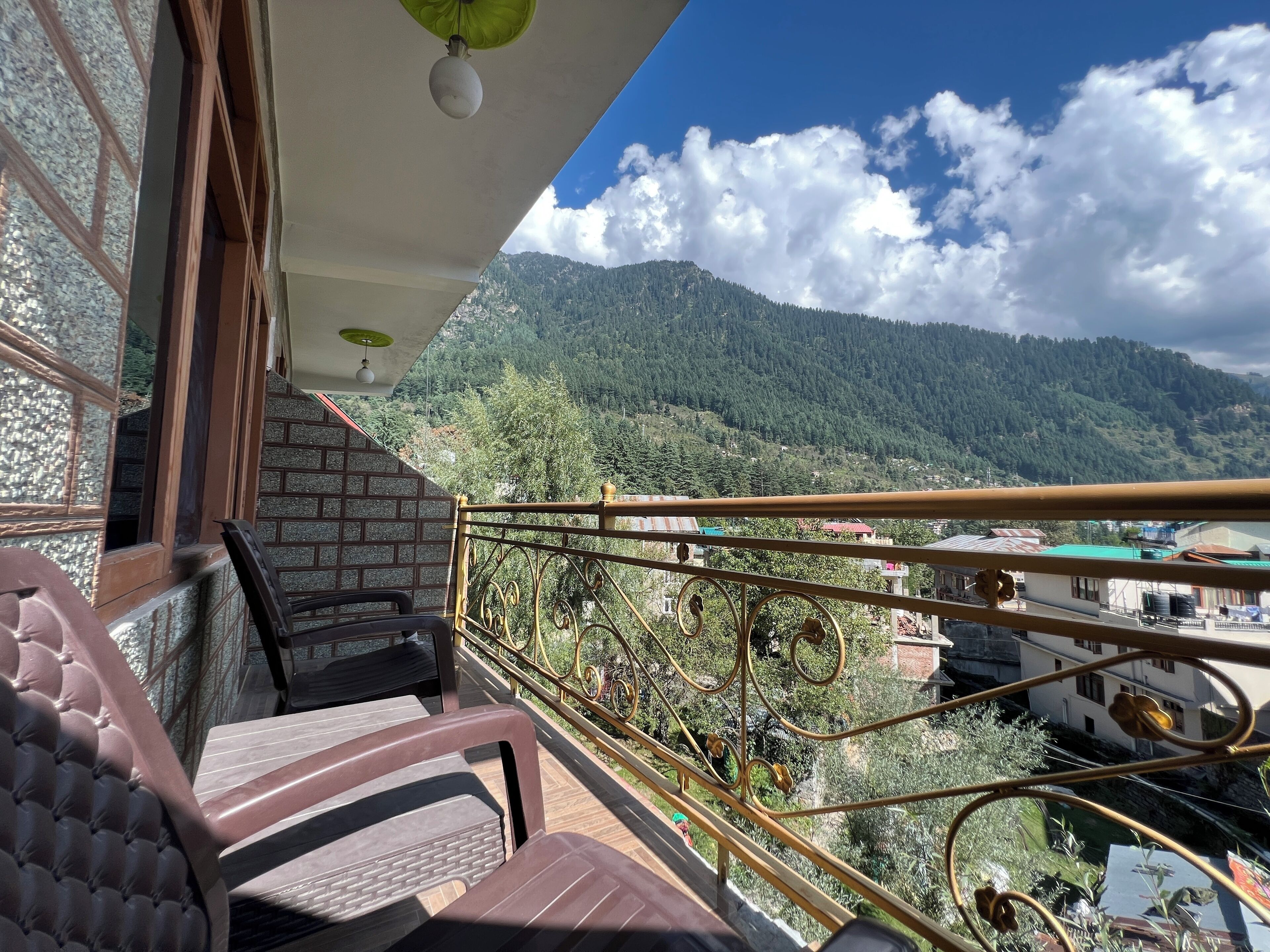 Vue depuis le balcon