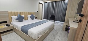 Deluxe Double Room, City View | Laptop workspace, iron/ironing board, free WiFi - HOTEL ROYAL VIEW (Sabarmati)