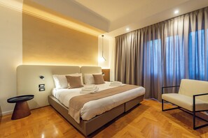 Superior Double Room, 1 Double Bed (1 Bedroom) | 1 bedroom, bed sheets - Relais Pamphili guest house by Ghor (Rome)