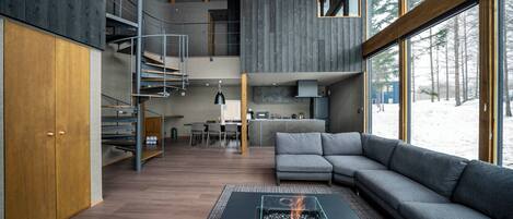 Premium-Villa, Bergblick