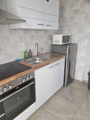 Private kitchen - Apartment Felicidad y Amor 5A Steenrijk (Willemstad)