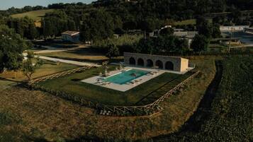 Seasonal outdoor pool