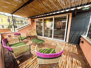 Terrace/patio - Elegant Independent City Lodge in the heart of Trastevere (Roma)