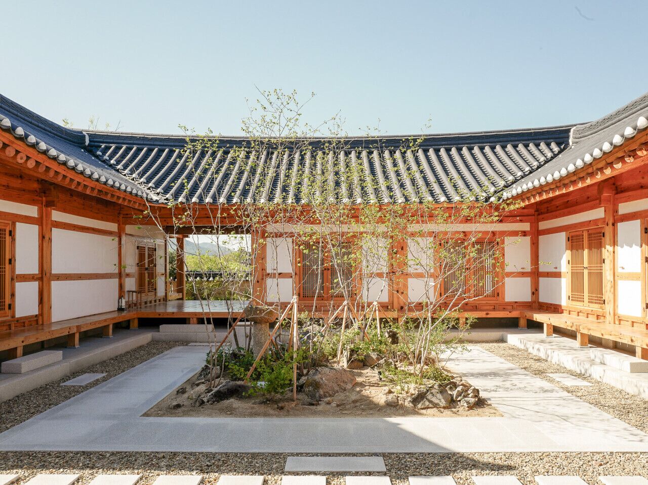 숙박 시설 구내
