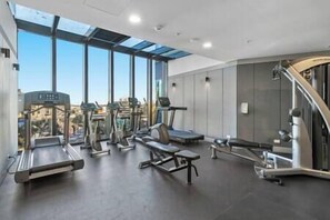 Fitness facility - Marco Prestige | City Views | Pool, Gym & Sauna (Southbank)