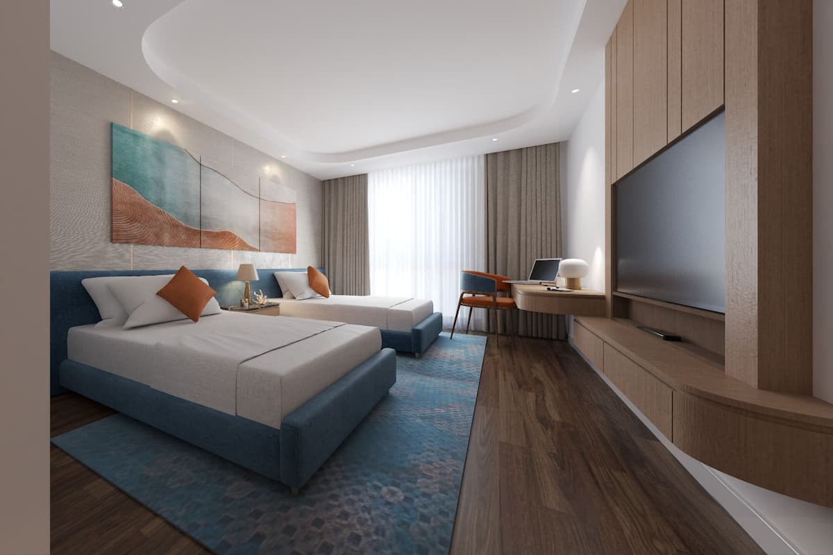 Superior Room, 2 Queen Beds | Free minibar items, in-room safe, free WiFi