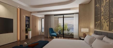 Presidential Suite | Free minibar items, in-room safe, free WiFi, bed sheets
