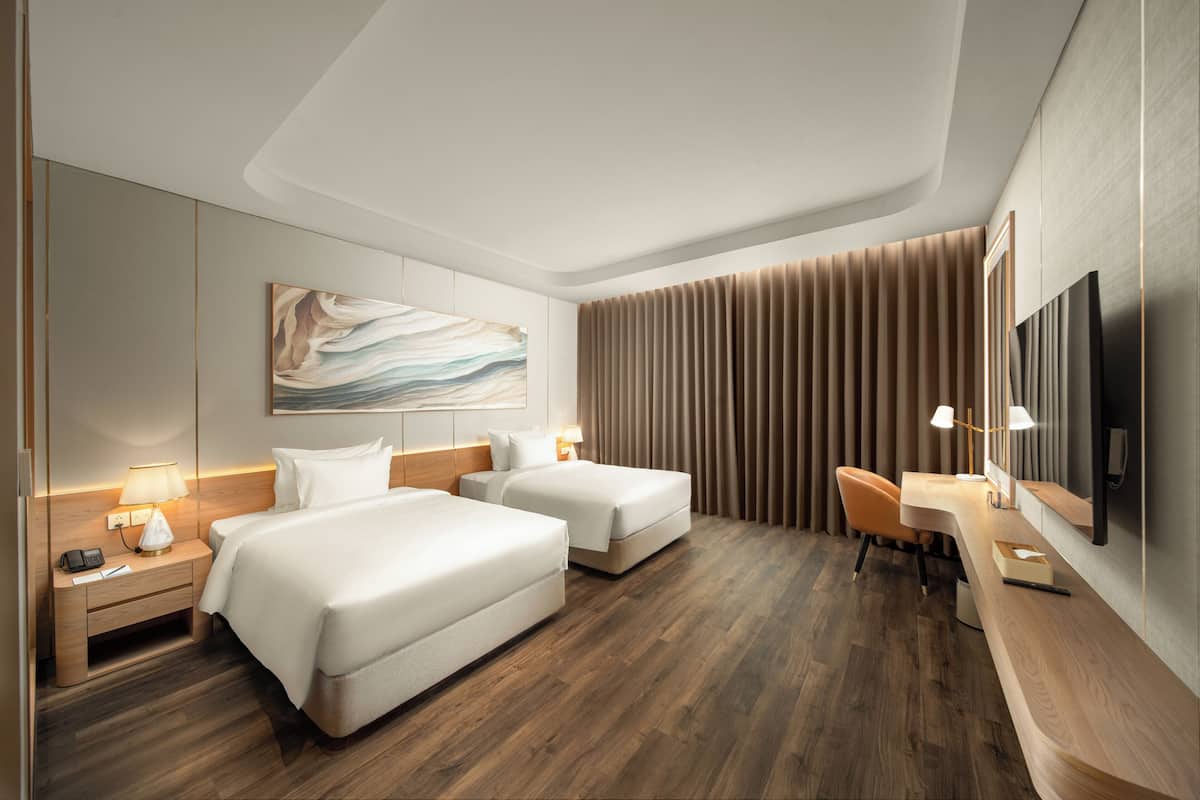 Superior Room, 2 Queen Beds | Free minibar items, in-room safe, free WiFi