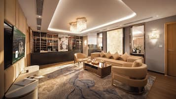 Suite presidencial, vistas a la playa | Interior