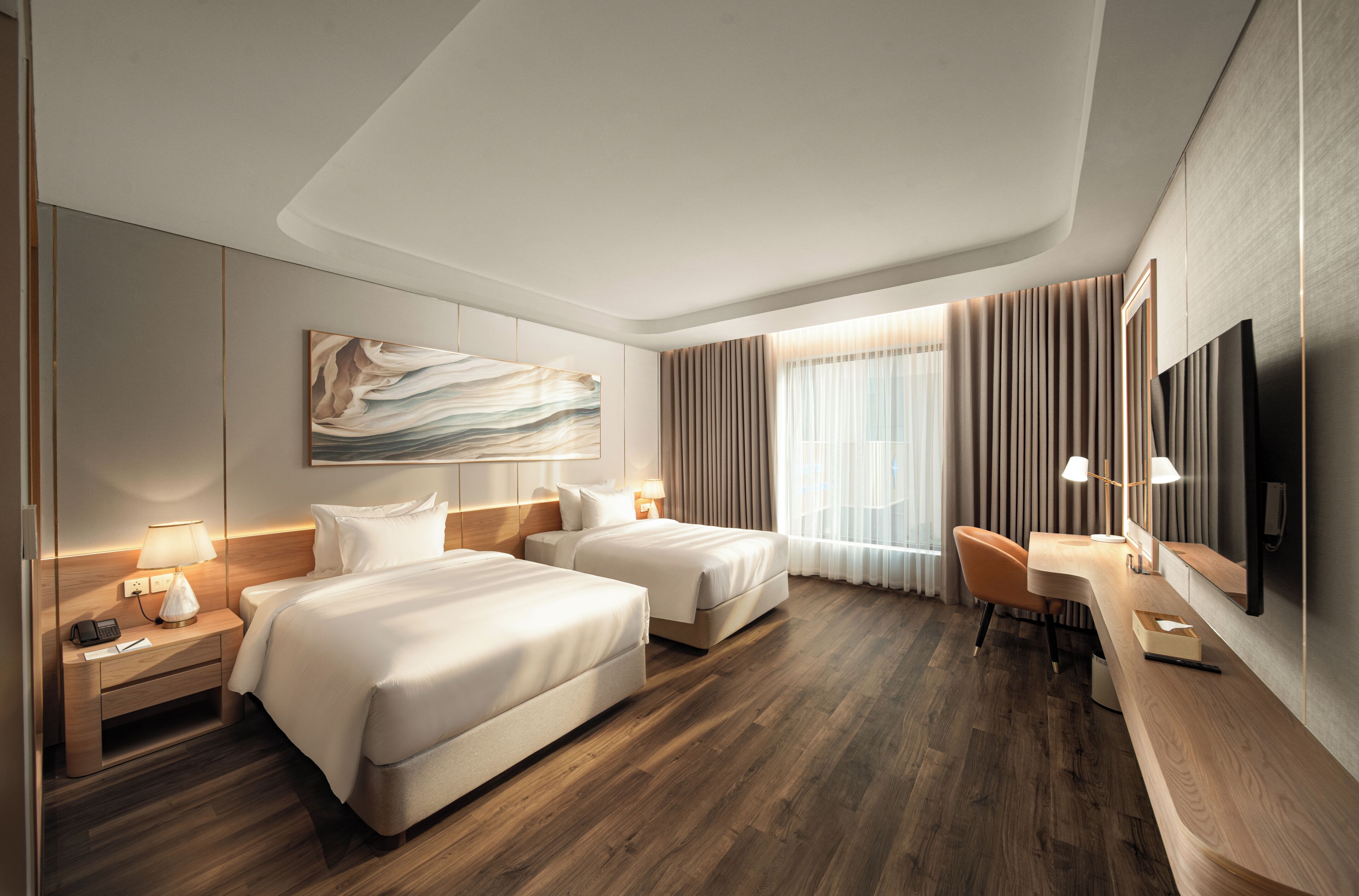 Chambre Deluxe, 2 grands lits