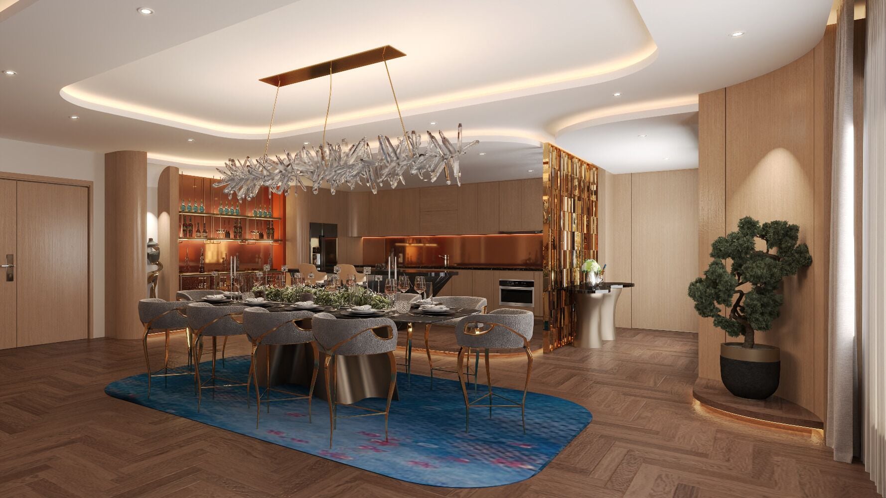 Presidential Suite | Free minibar items, in-room safe, free WiFi