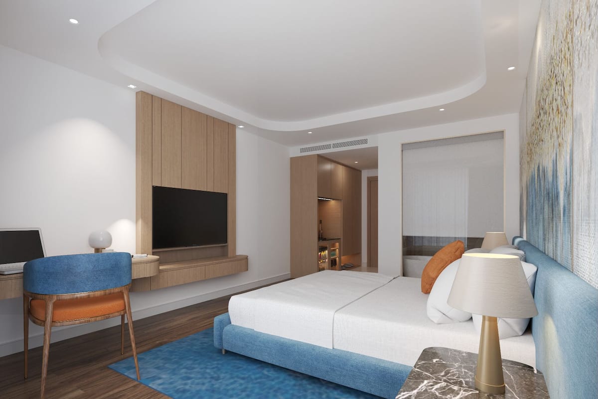 Deluxe Double Room | Free minibar items, in-room safe, free WiFi