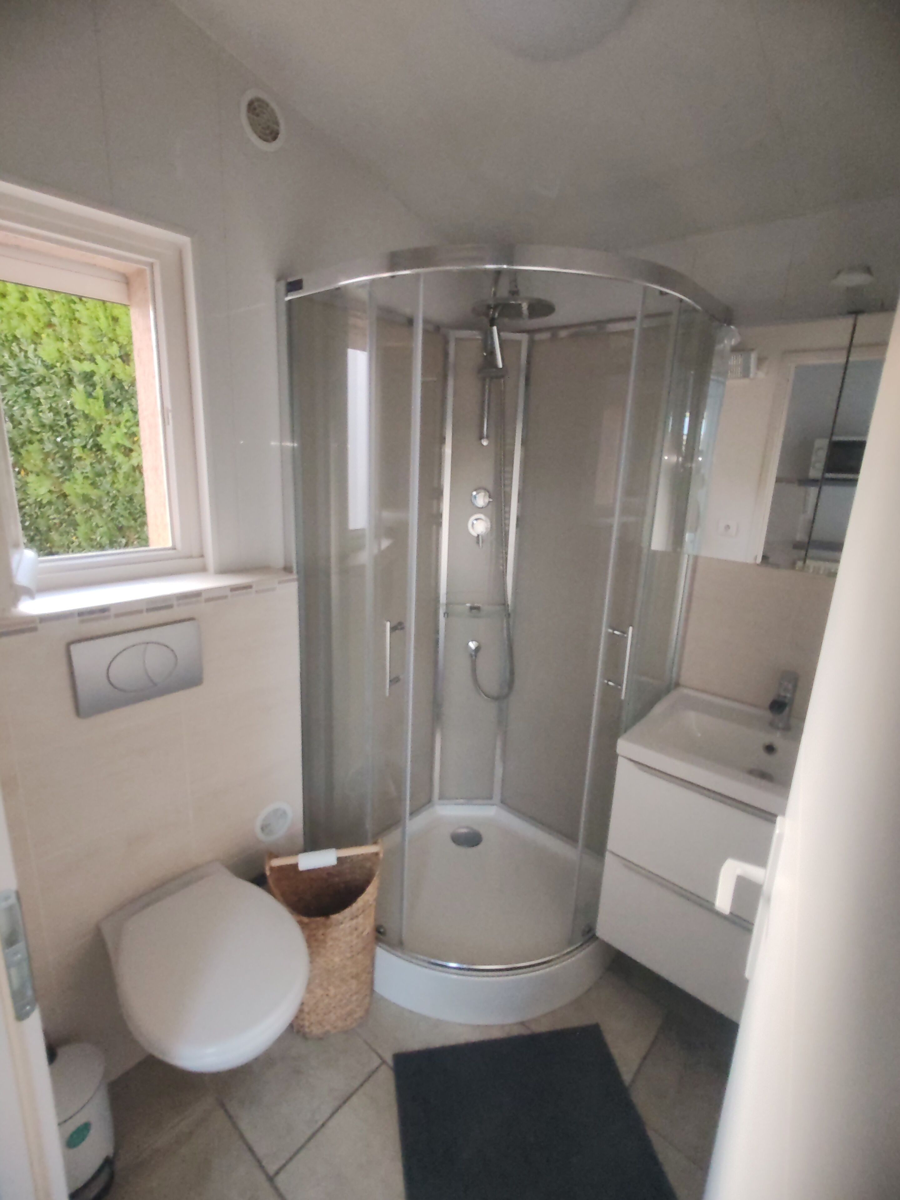 Towels, soap, toilet paper