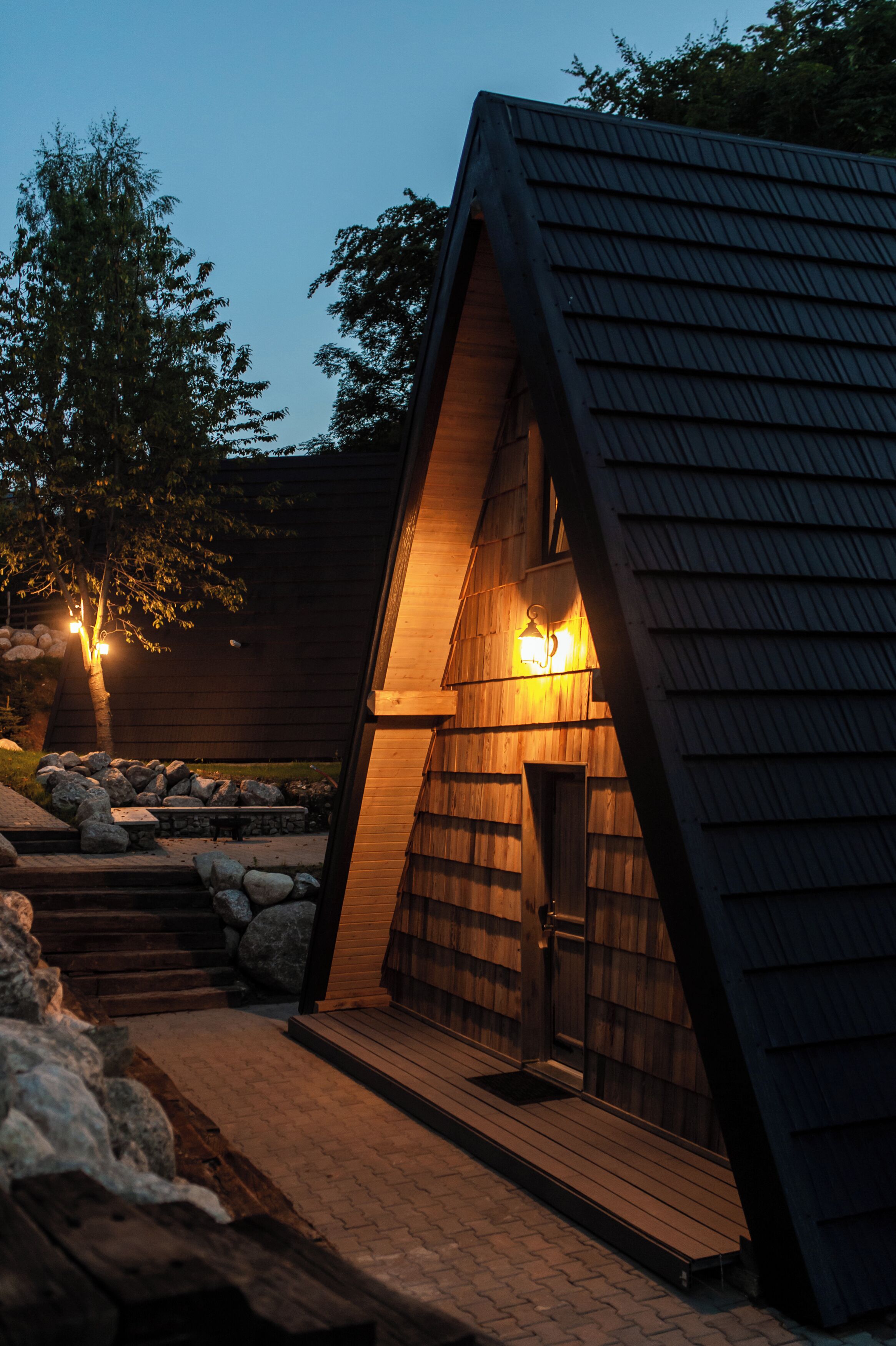 Façade de l’hébergement