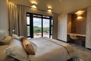 Iron/ironing board, free WiFi, bed sheets - villa Kolobe modern bush villa (Hoedspruit)