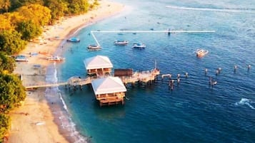 Majoituspaikan julkisivu