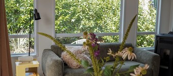 Loof forest cottage with pellet stove 4persons