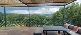 House with swimming pool & exceptional view of the Vercors - Absolute peace and quiet